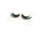 1 Pair False Eyelashes 3D Effect Extending Hairs Thick Professional Makeup Individual Cluster Eyelashes for Female-8
