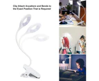 28 LED Reading Light, 9 Different Settings Eye Protect Book Clip Light, USB Rechargeable Reading Light
