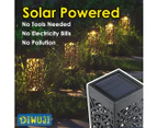 Solar Garden Light Outdoor Ground Light For Patio Path, Lawn, Auto On/Off (6 Pieces)