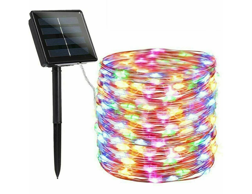 10m 100 LED Fairy String Christmas Light Copper Wire Outdoor Waterproof Garden Decor