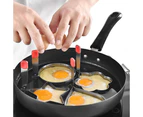Egg Mold Ring Stainless Steel Egg Pancake Mold Ring Kitchen Utensil for Creative Breakfast