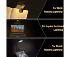 Bookmark Book Light, Clip on Reading Lights for Books In Bed, Brightness Levels, Soft Light Easy for Eyes
