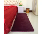 Soft Faux Fur Fluffy Area Rug, Luxury Fuzzy Carpet Rugs for Bedroom Living Room, Shaggy Plush Carpet Bedside Rug Floor Mat, 50 x 120cm,TX-77