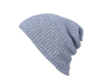 Men Women Solid Color Baggy Slouchy Knit Beanie Hat Winter Warm Ski Skull Cap Army Green