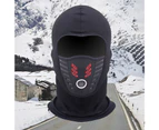 Men Women Winter Dustproof Cycling Breathable Warm Balaclava Hat Full Face Cover Black