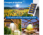 Solar Lights Indoor And Outdoor Solar Light With Remote Control Lighting Brightness And Delay Adjustable Solar Pendant Lights