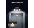 BlitzWolf BW-OLT7 218 LEDs 3 Heads Solar Power Sensor Wall Light Rotatable Angle