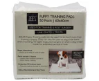 Puppy Dog Training Toilet Pads Zeez 50 Pack - 60 x 60cm