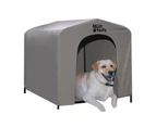 Zeez Mutt Hutt Dog House Portable Dog Kennel XL