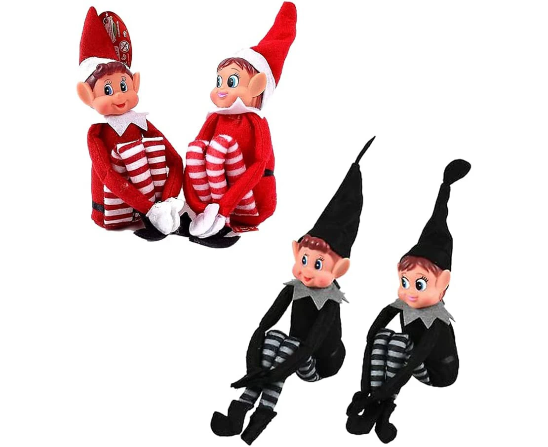 6 Baby Naughty Elf - Various Designs - Naughty Elves Baby Elf - Childrens  Naughty Elves - Elves Behaving Badly