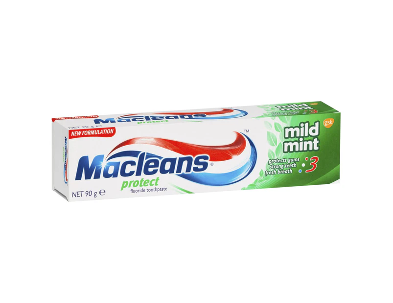 Macleans Protect Mild Mint Toothpaste 90g