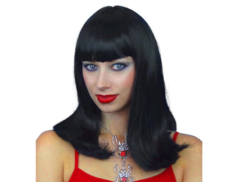 Cleopatra Black Wig