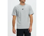 Nike Tee Premium Sustainable Cotton Dark Grey Heather - Grey