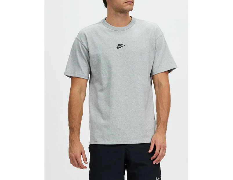 Nike Tee Premium Sustainable Cotton Dark Grey Heather - Grey