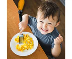 2-Piece Children Flatware Set，Dinner Utensils Spoon Fork Set