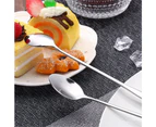 6-piece Stainless Steel Cutlery, Long Drink Spoon Set, Cocktail Spoon-Style 220 Cm
