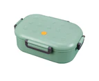 student lunch box Square Lunch Box for Children,Kids and Adult,Portable Picnic Storage Boxes,School Student Food Container green