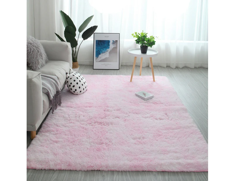Soft Indoor Modern Area Rugs Shaggy Fluffy Carpets for Living Room and Bedroom Nursery Rugs Abstract Home Decor Rugs for Girls Kids 160 x 200CM TS-101