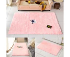 Soft Indoor Modern Area Rugs Shaggy Fluffy Carpets for Living Room and Bedroom Nursery Rugs Abstract Home Decor Rugs for Girls Kids 160 x 200CM TS-253
