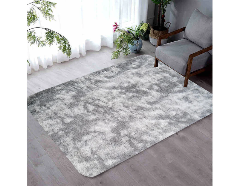 Soft Indoor Modern Area Rugs Shaggy Fluffy Carpets for Living Room and Bedroom Nursery Rugs Abstract Home Decor Rugs for Girls Kids 160 x 200CM TS-81
