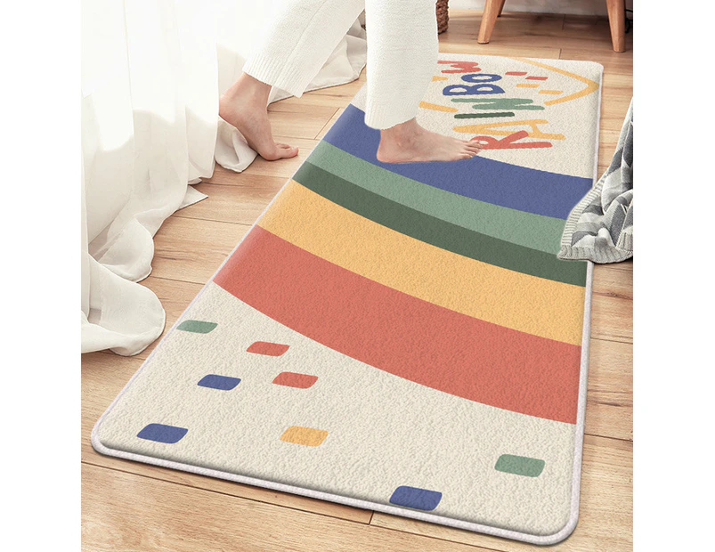 Soft Indoor Modern Area Rugs Shaggy Fluffy Carpets for Living Room and Bedroom Nursery Rugs Abstract Home Decor Rugs for Girls Kids 160 x 200CM TS-601