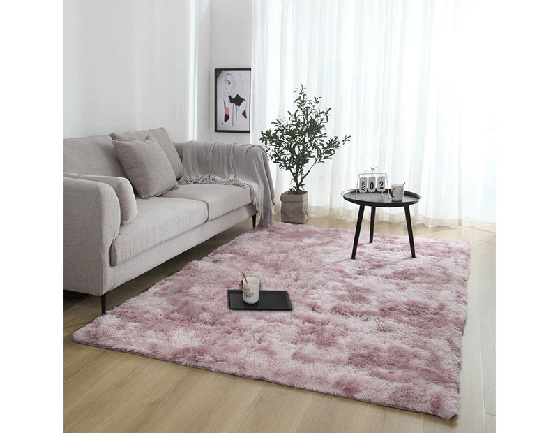 Soft Indoor Modern Area Rugs Shaggy Fluffy Carpets for Living Room and Bedroom Nursery Rugs Abstract Home Decor Rugs for Girls Kids 160 x 200CM TS-653