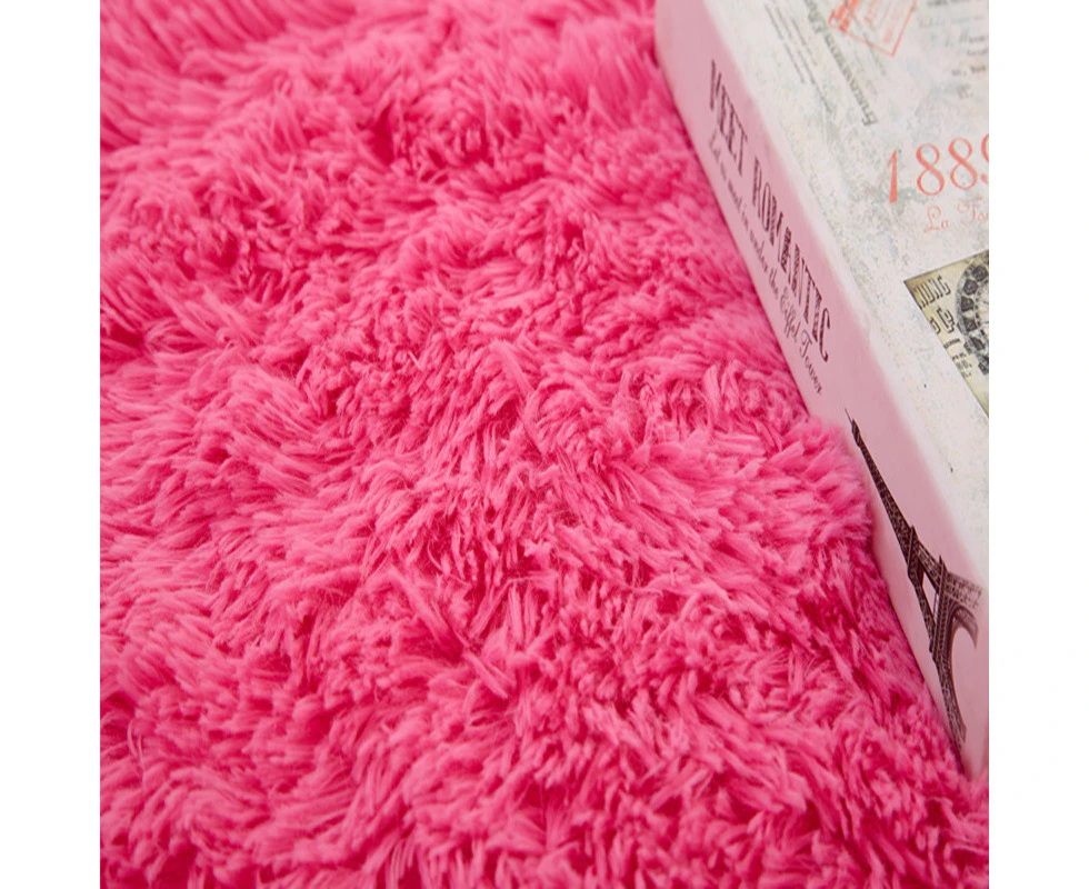 Super Soft Shaggy Area Rug for Bedroom Dorm Nursery Kids Room, Modern Indoor Home Decorative Livingroom Carpet Plush Fluffy Floor Rugs 100x100cm TY-11