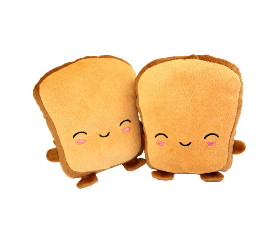 Cute Toast Usb Hand Warmers - Smile