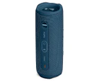 JBL Flip 6 Portable Waterproof Bluetooth Speaker - Blue