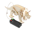 Dinosaur Stem Toy DIY Educational Wood Science Technology Stem Toys for Kids