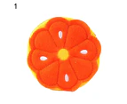 Watermelon Orange Fruit Shape Plush Keychain Pendant Coin Pocket Pouch Purse 1#