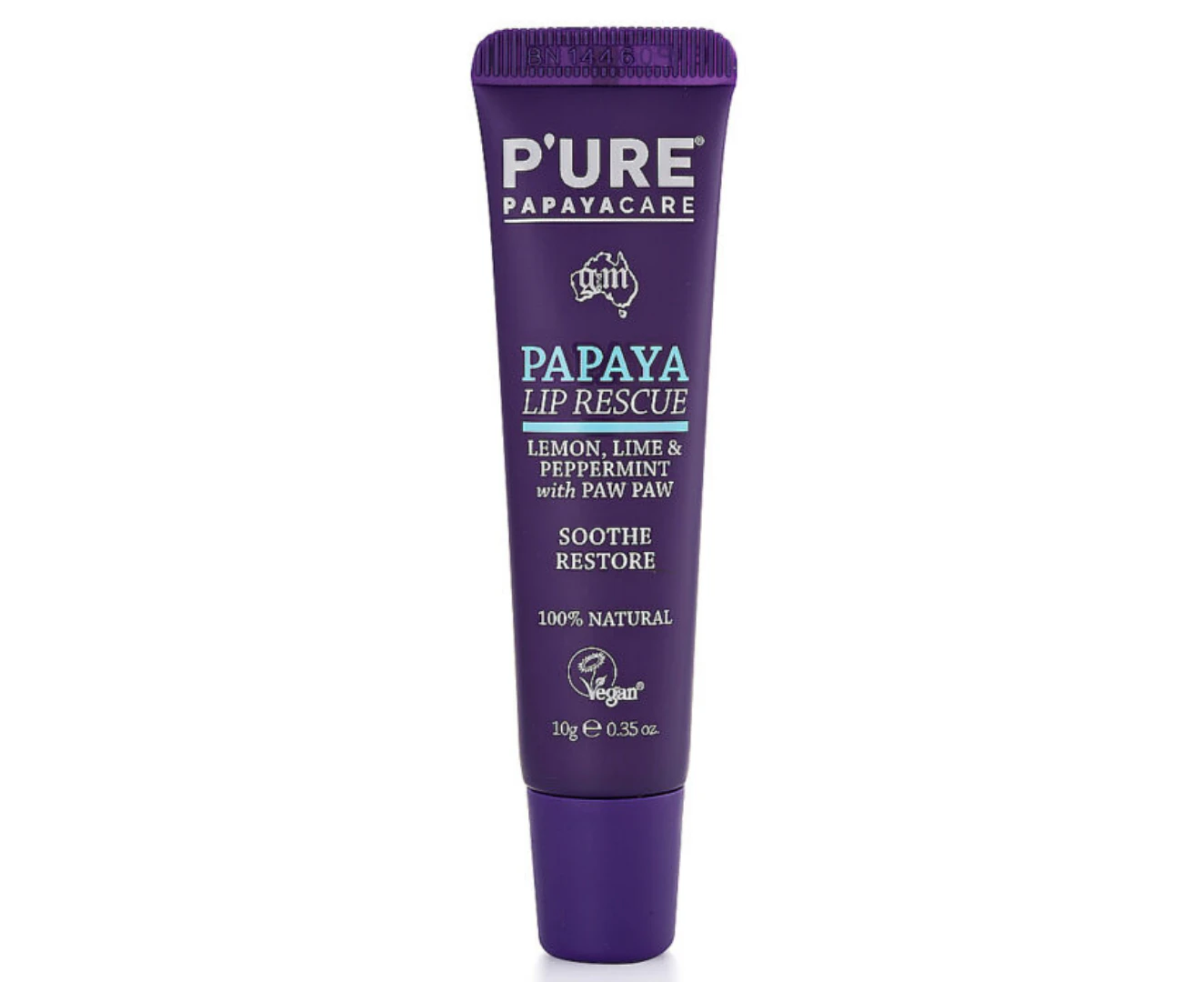 P'URE Papayacare Papaya Lip Rescue (Lemon, Lime & Peppermint with Paw Paw) 10g