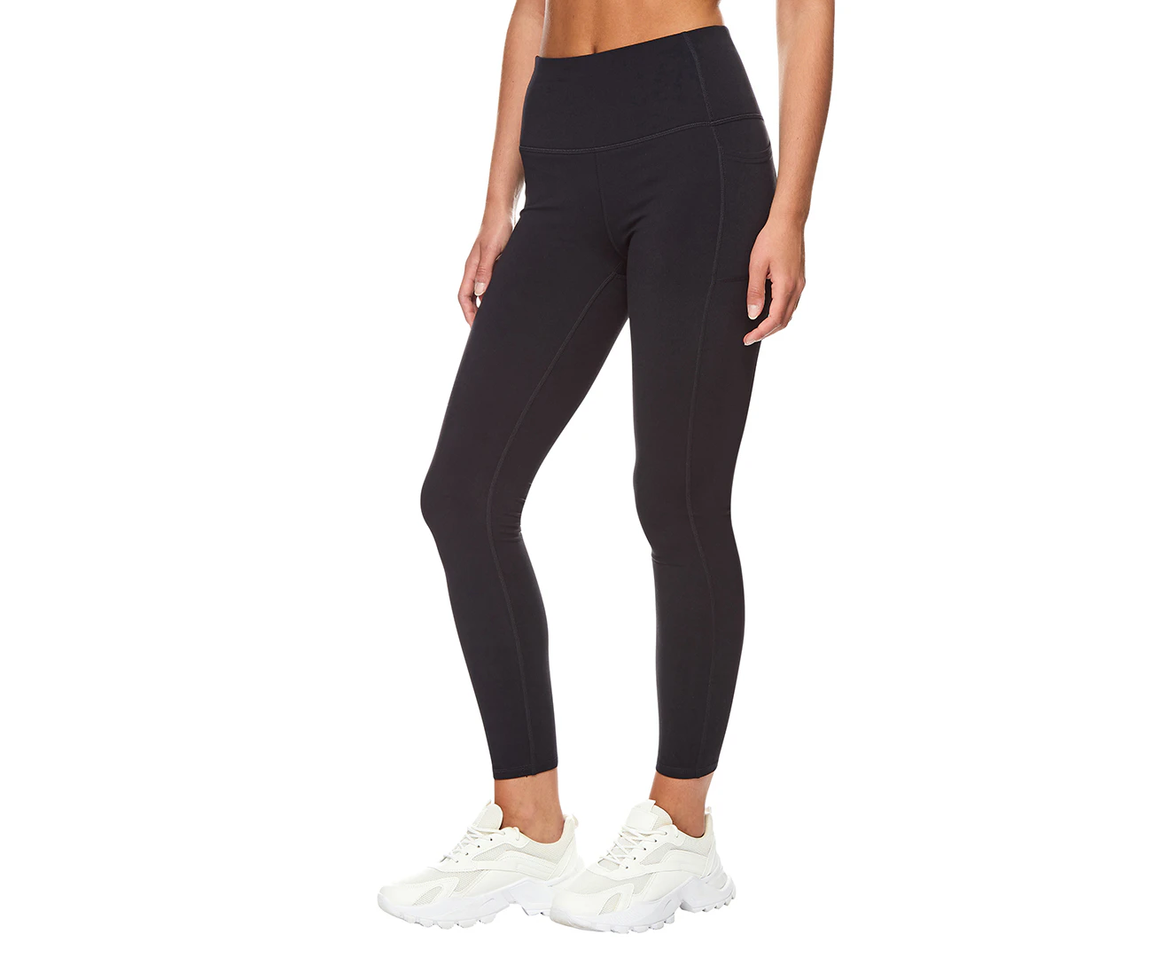 Skechers Women's Go Walk High-Waisted Leggings / Tights - Bold Black