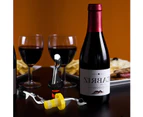 Wine Stopper, 5 Packs Silicone Wine Stoppers, Manual Beverage  Bottle Stopper, Wine Bottle Cork