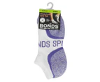 Bonds Women's Ultimate Comfort Low Cut Socks 2-Pack - Multi