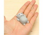 Funny Soft Cat Squishy Squeeze Kid Toy Gift Stress Reliever Phone Decor Gift