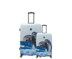 NATIONAL GEOGRAPHIC National Geographic Dolphin National Geographic Hard Side Luggage 2 Piece Set