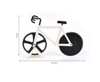 1pcs Pizza Cutter Blue Bicycle Bike Pizza Cutter with Display Stand Non-Stick Kitchen Utensils Pizza Baking Bar Tools