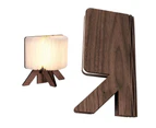 Wooden Folding Book Lamp, LED Book Light, USB Rechargeable Table Lamp