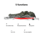 Kid 2.4G Simulation Crocodile Electric RC Speed Boat Summer Water Float Spoof Toy