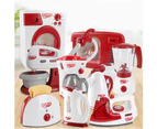 Kids Educational Coffee Maker Bread Machine Mini Home Appliance Pretend Play Toy - 2