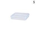 Sunshine Portable Travel Dustproof Face Cover Plastic Storage Container Box Carry Case- S