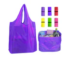 Sunshine Tote Bag Reusable Large Capacity Eco-friendly Shopping Handbag Toy Vegetables Storage Bag for Supermarket -Navy Blue