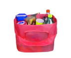 Sunshine Tote Bag Reusable Large Capacity Eco-friendly Shopping Handbag Toy Vegetables Storage Bag for Supermarket -Royal Blue