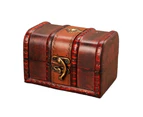 Sunshine Jewelry Box Convenient Space-saving Wood Wonderful Storage Box for Rings- S,Storage Box**
