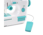 Mini Kids Simulation Electric Sewing Machine Small Appliances Educational Toy - Blue
