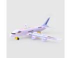 Plane Toy High Simulation Early Learning Compact Kids DIY Assembly Airbus Sound Aircraft Birthday Gift