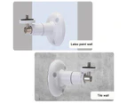 langma bling Wall Mount Bracket Flexible Adjustable Round Base Outdoor Indoor Ceiling Security Bracket for Arlo/Pro Camera-White
