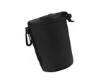 langma bling Universal Neoprene Waterproof Soft Video Camera Lens Protective Pouch Bag Case-Black S