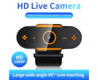 langma bling High Definition USB Webcam Live Streaming Camera with Mic for Computers Laptops-Black 480P
